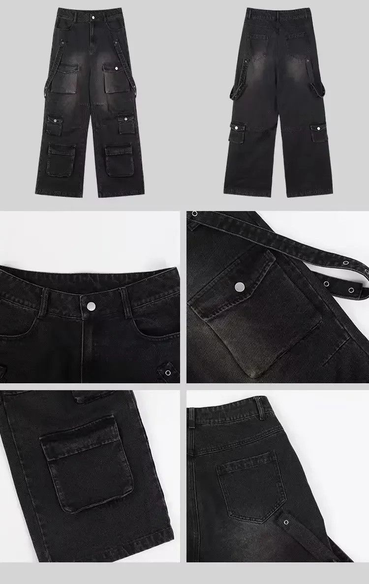 Other Multi-pocket Loose Fit Jeans Pants Size US 36 / EU 52 - 3 Thumbnail