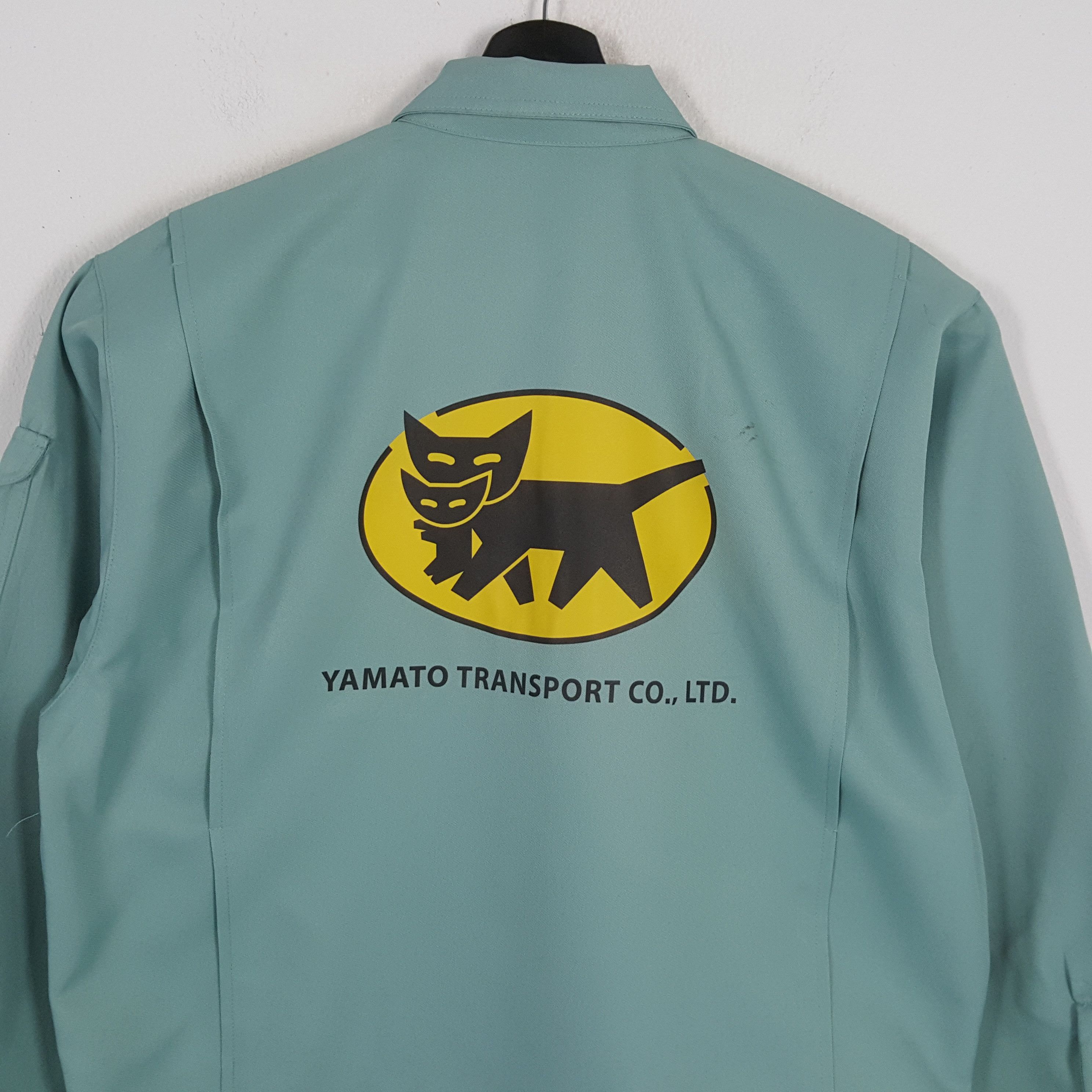 Japanese Brand × Vintage YAMATO TRANSPORT Japanese Workwear Style Custom Art Jacket Size US M / EU 48-50 / 2 - 2 Thumbnail