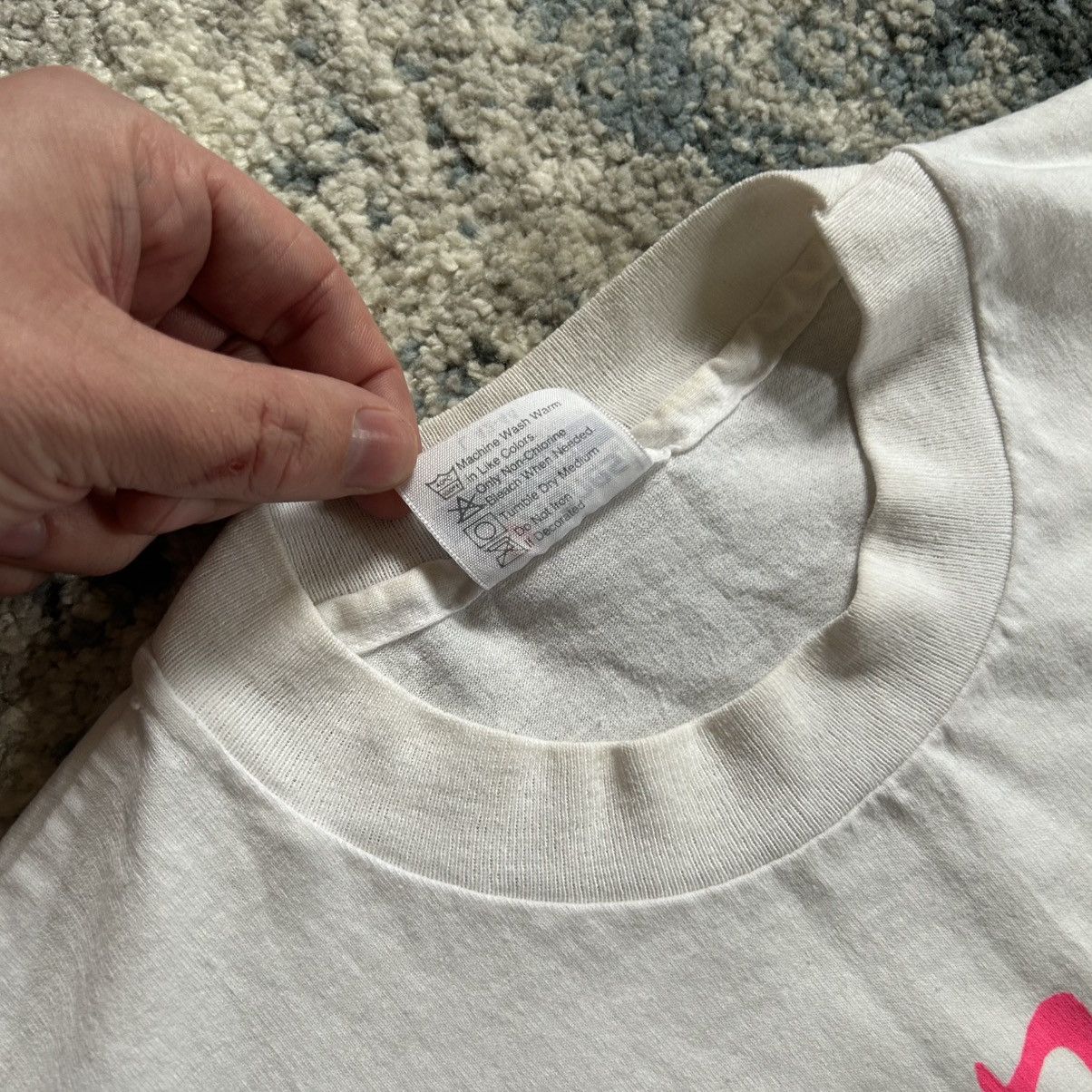 Vintage 90s Guanaja Bay Islands Honduras SiNGLE STiTCH SOUVENiR TEE Size US L / EU 52-54 / 3 - 3 Thumbnail