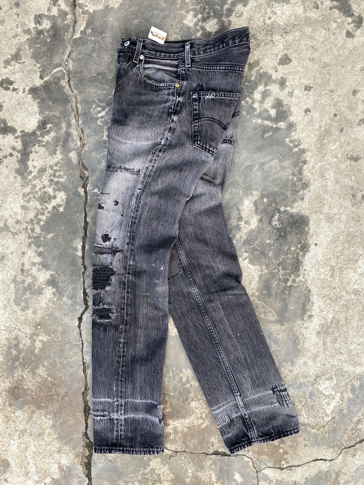 Levi's Vintage🔥Levi’s 501 Over Design Creation By Kousuke Matsui Size US 28 / EU 44 - 23 Thumbnail