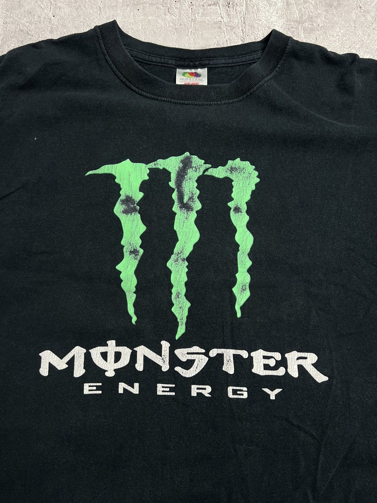 DC Vintage Y2K Monster Energy T-Shirt Size US L / EU 52-54 / 3 - 2 Thumbnail