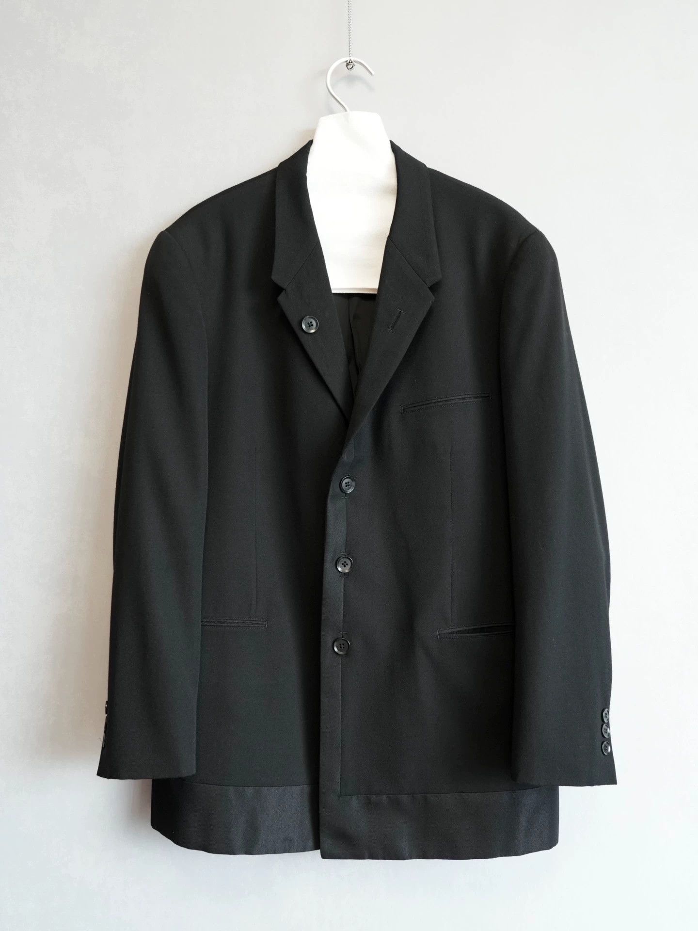 Yohji Yamamoto Yohji Yamamoto 01AW Cashmere Blend Jacket Gangster Size US M / EU 48-50 / 2 - 2 Thumbnail