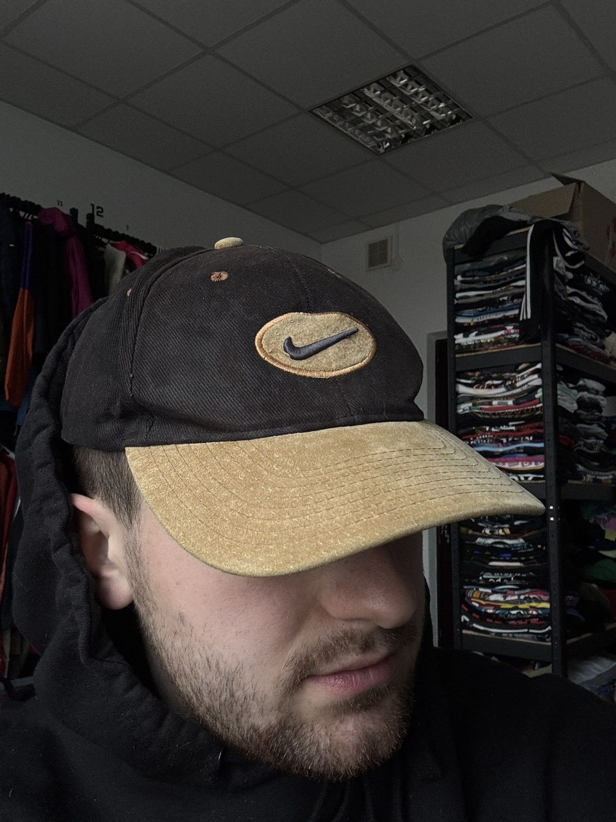 Nike GRAIL🔥HYPE BROWN CAP 90s NIKE TRAVIS SCOTT STYLE RARE Size ONE SIZE - 6 Thumbnail