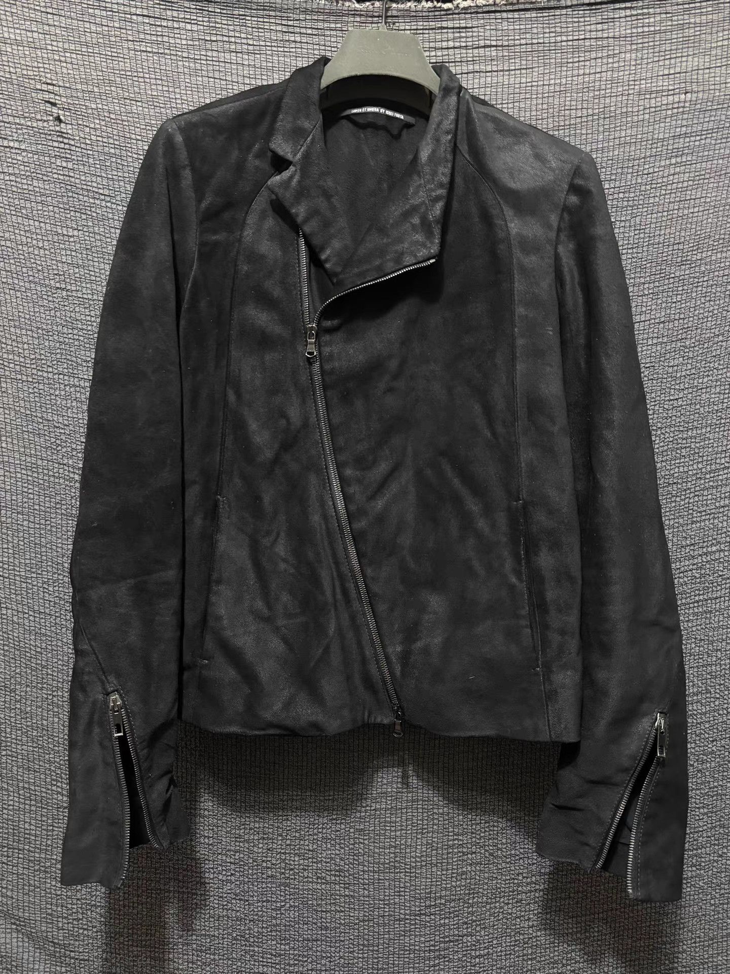 Lumen Et Umbra Lumen Et Umbra dark avant-garde artisan leather jacket Size US S / EU 44-46 / 1 - 3 Thumbnail
