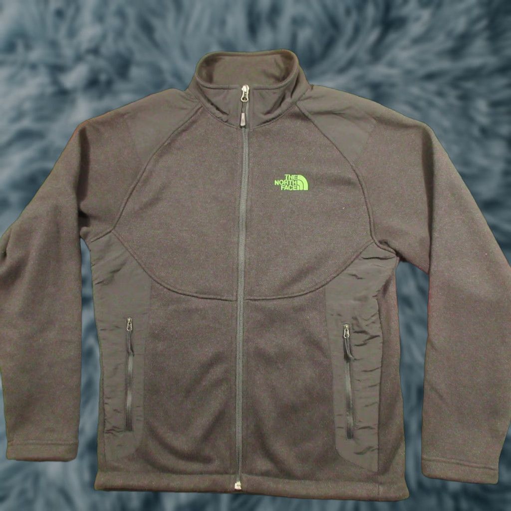 The North Face The North Face Krestwood Fleece Lined Knit Sweater Jacket Mens S Black EUC Size US S / EU 44-46 / 1 - 1 Thumbnail