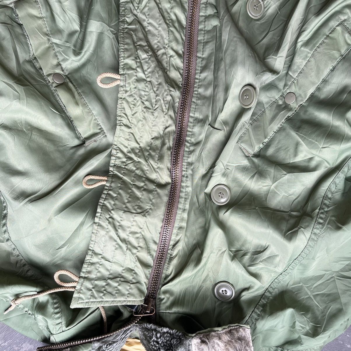 If Six Was Nine × Japanese Brand × Le Grande Bleu (L.G.B.) Goa military flying n-2b fur bomber jacket style Size US M / EU 48-50 / 2 - 15 Thumbnail