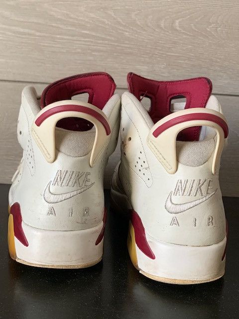 Jordan Brand Retro Jordan 6 Maroon and White Size US 10 / EU 43 - 2 Thumbnail
