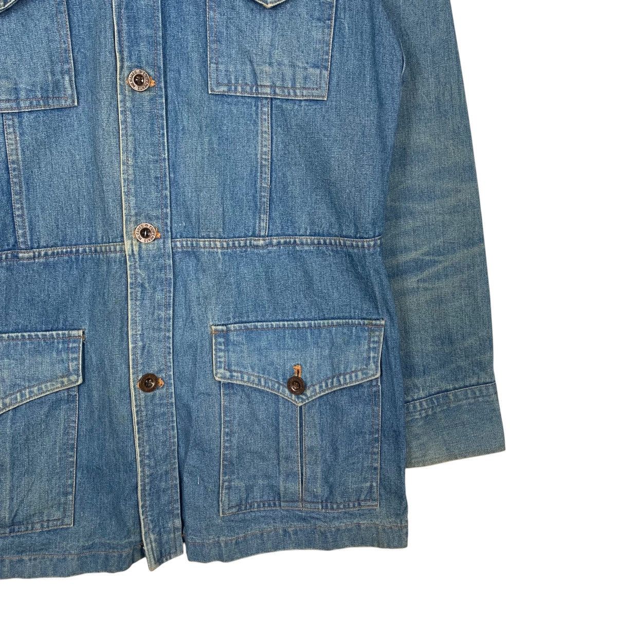 Vintage JACK SERIKA For Men Four Pocket Denim Jacket #1845-C80 Size US S / EU 44-46 / 1 - 6 Thumbnail