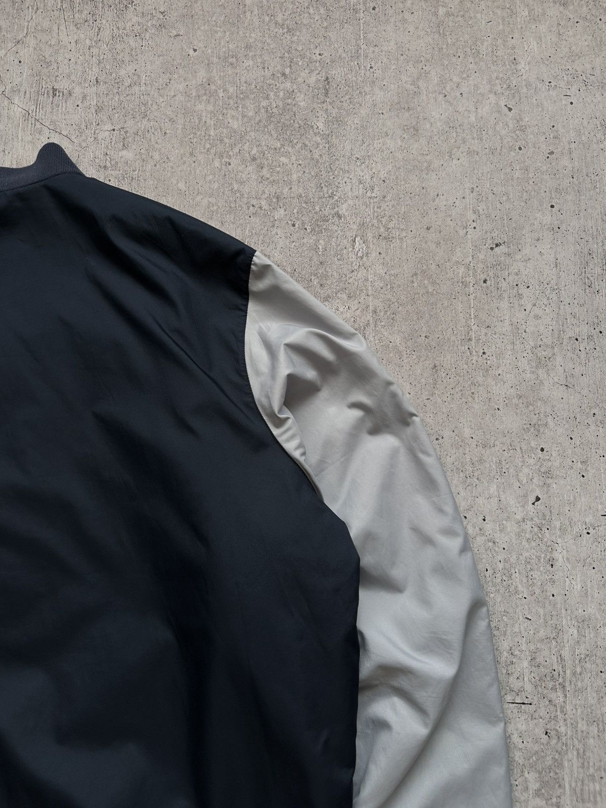 Nike Big Size Nike Athletic Vintage 3XL Nylon Bomber Jacket Size US XXL / EU 58 / 5 - 21 Thumbnail