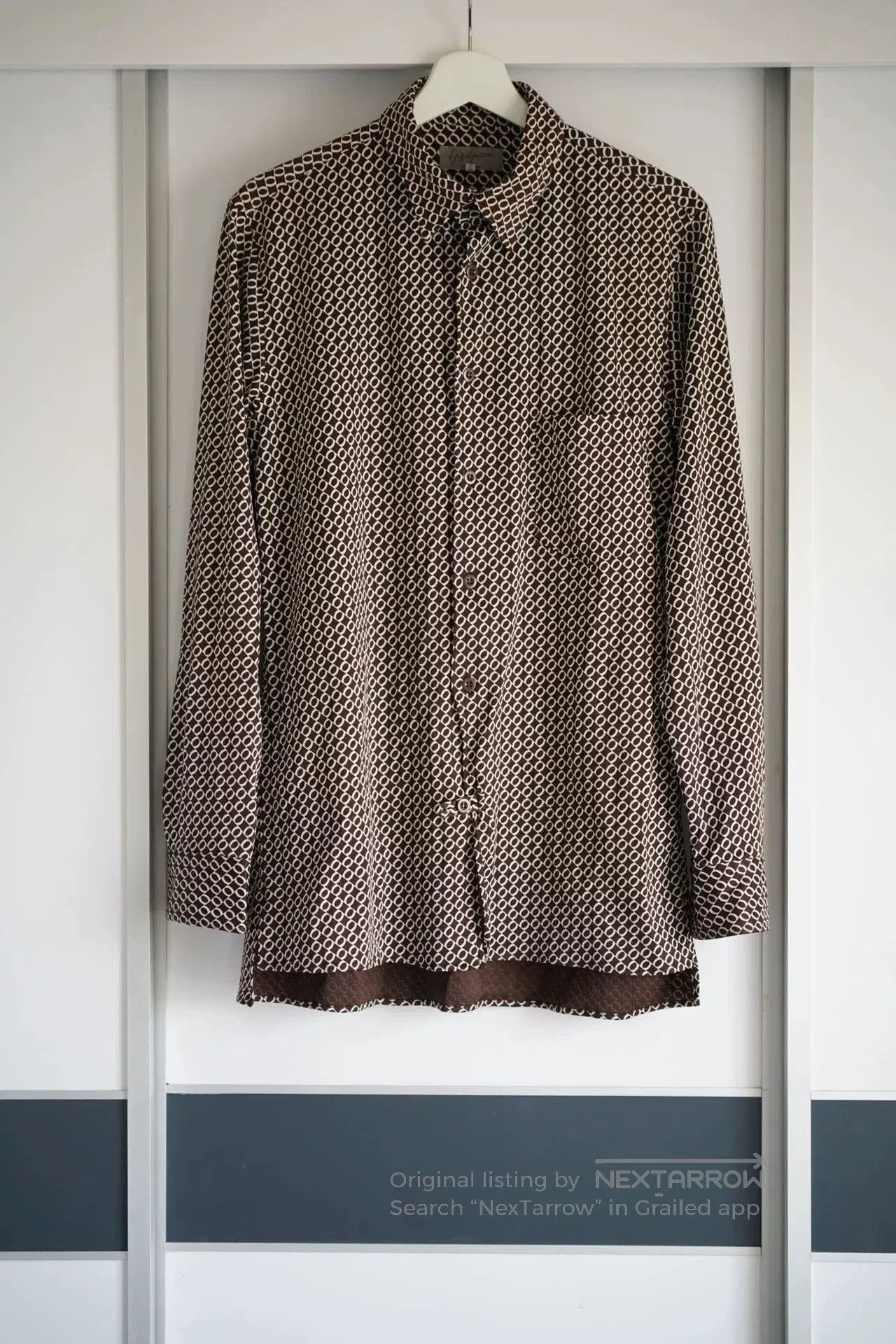 Yohji Yamamoto Yohji Yamamoto Printed Long Sleeve Shirt. Size US M / EU 48-50 / 2 - 1 Thumbnail