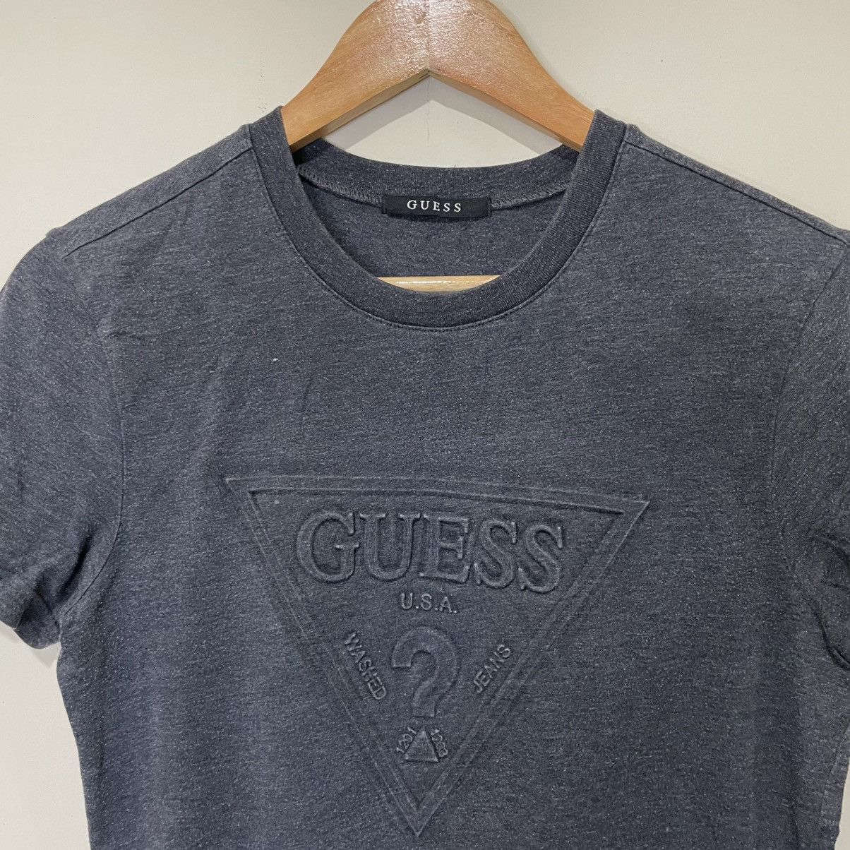 Guess Guess Women T-Shirt Embroided Big Logo Size S / US 4 / IT 40 - 2 Thumbnail