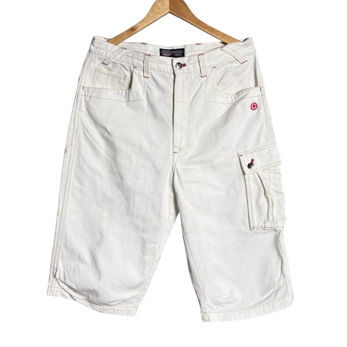 Shorty's Skateboards Vintage Conart Skateboard Baggy Jorts Shorts Pants Size US 34 / EU 50 - 2 Thumbnail