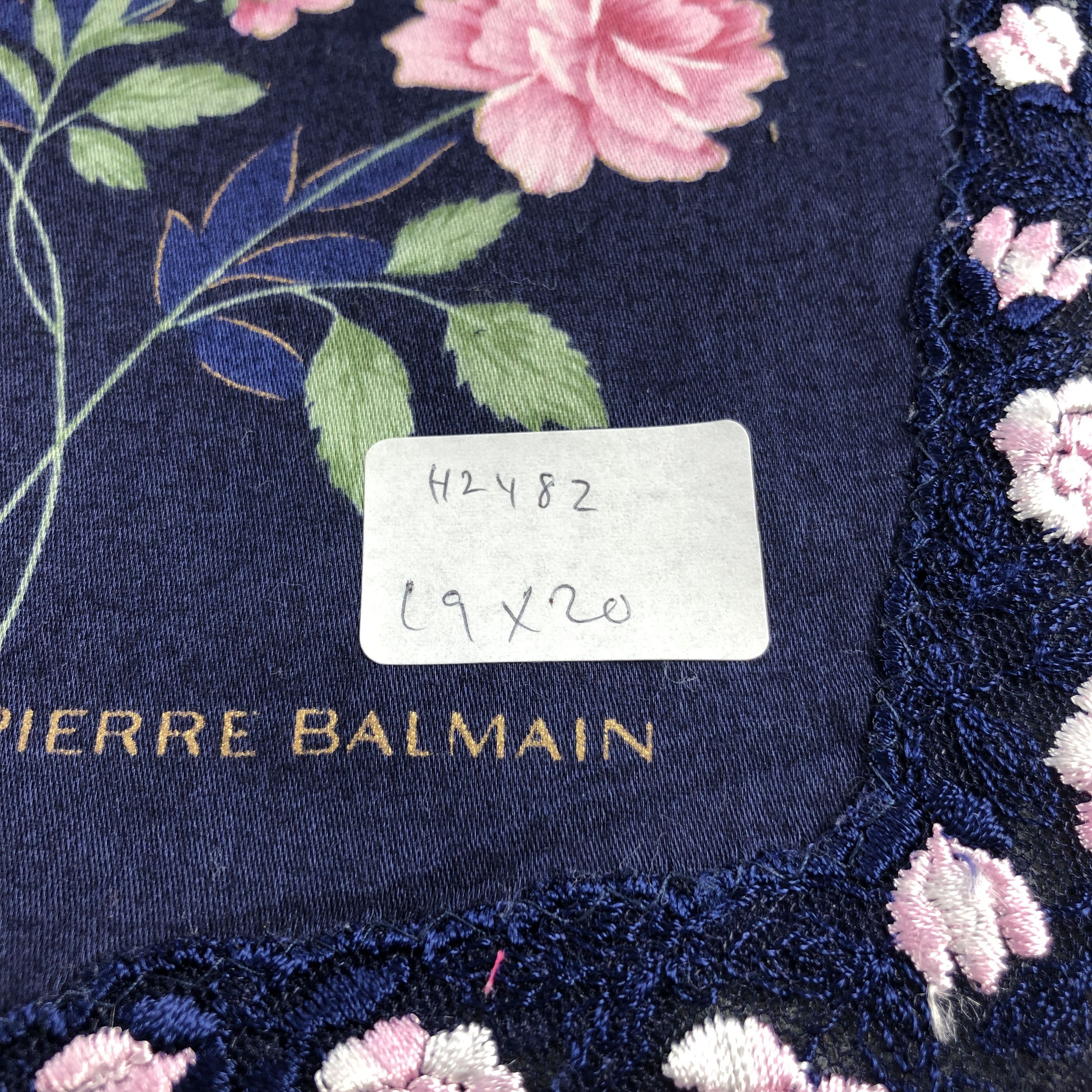Pierre Balmain Pierre Balmain Handkerchief Neckerchief Bandana H2482 Size ONE SIZE - 5 Thumbnail