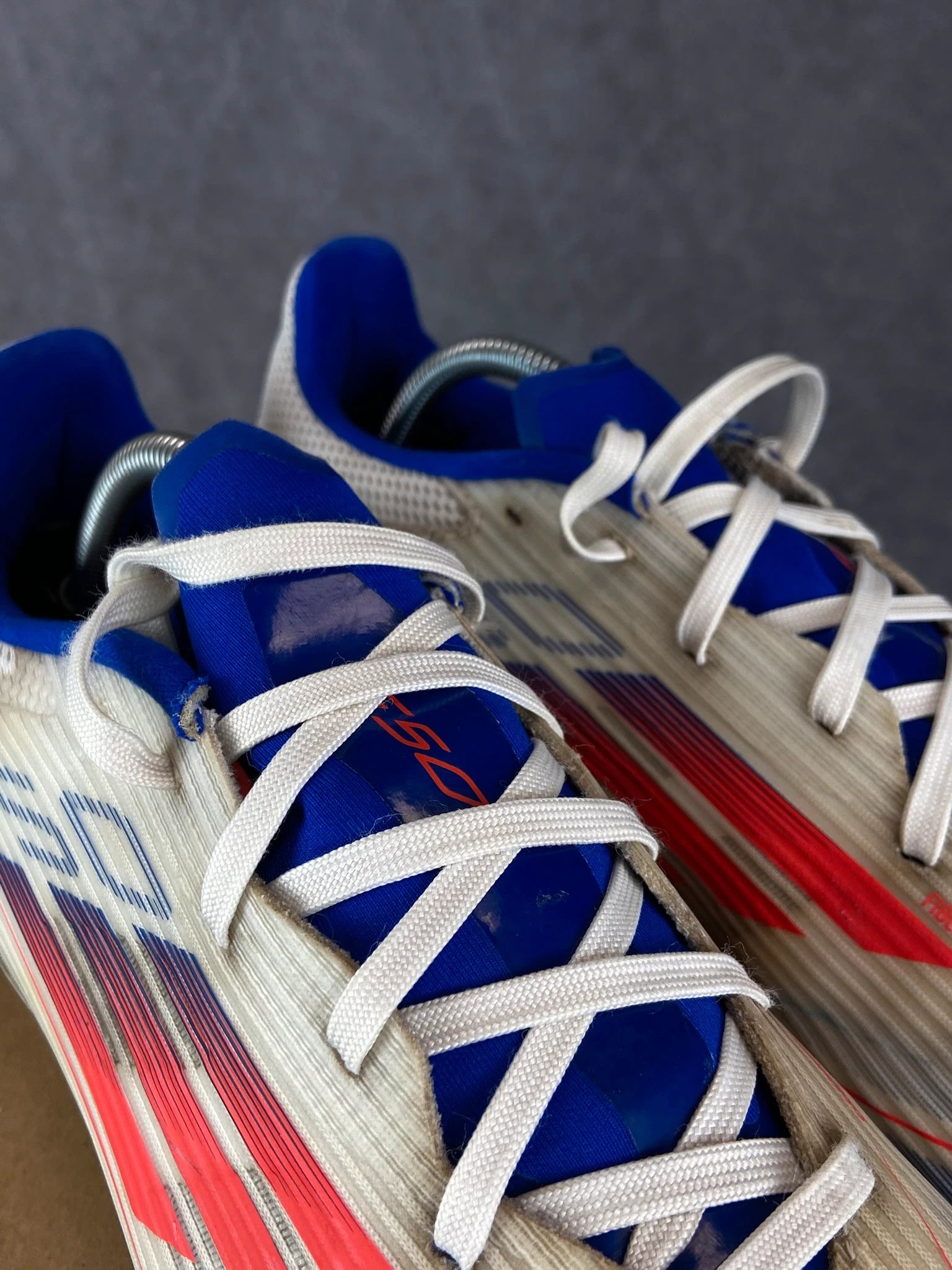 Adidas Adidas White Football Boots EU 42 2/3 Size US 9.5 / EU 42-43 - 7 Thumbnail