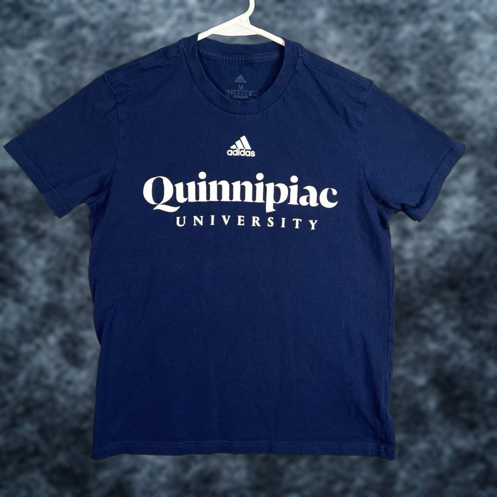 Adidas VINTAGE Adidas Quinnipiac University Shirt Womens Medium Blue Athletic Size M / US 6-8 / IT 42-44 - 1 Thumbnail