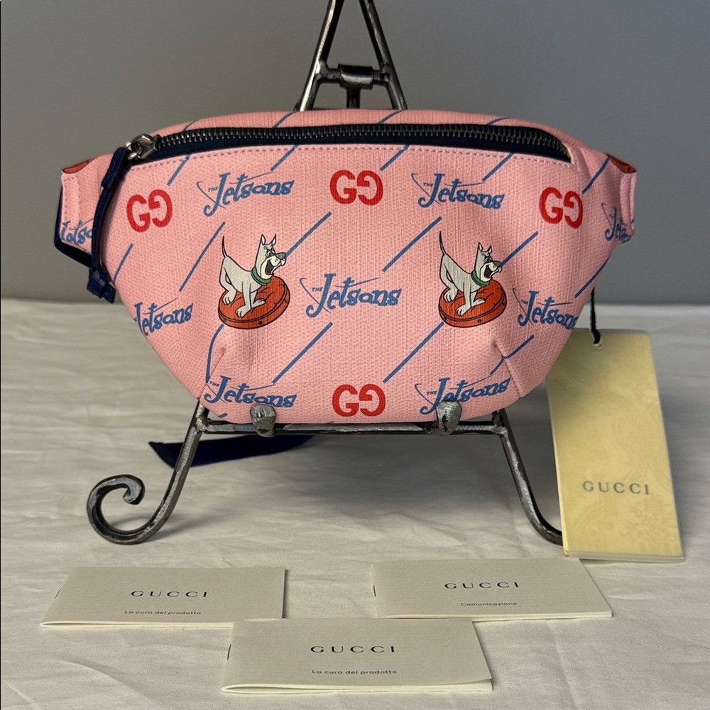 Gucci Gucci x Jetsons Pink Belt Bag | Authentic GG Waist Pack Size ONE SIZE - 1 Thumbnail