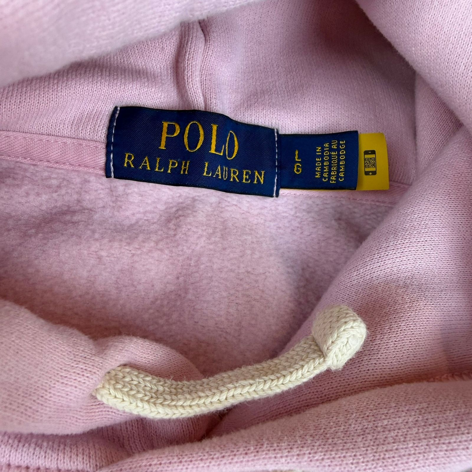 Polo Ralph Lauren Polo Ralph Lauren Pink Hoodie Sweatshirt Size Medium Size M / US 6-8 / IT 42-44 - 5 Thumbnail
