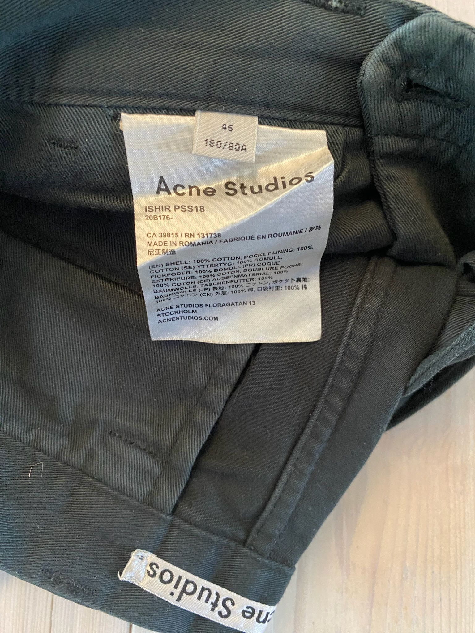 Acne Studios Acne Studios Chinos Size US 30 / EU 46 - 2 Thumbnail