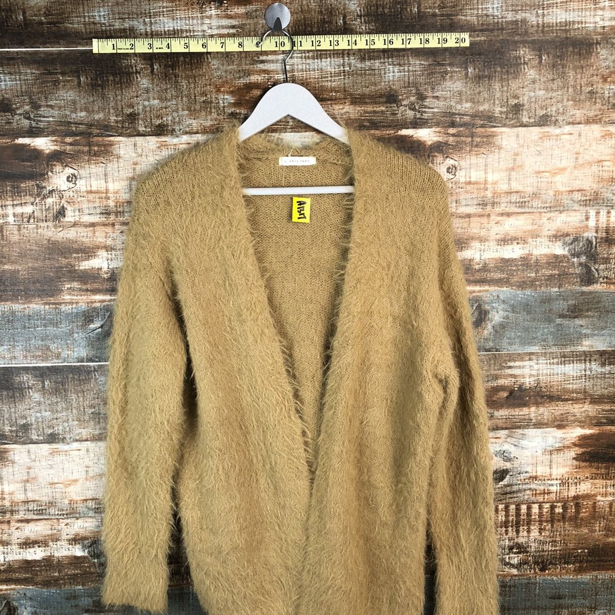 LOWRYS FARM Lowrys Farm Brown Cardigan mohair fur shaggy Knitwear #A1317 Size M / US 6-8 / IT 42-44 - 2 Thumbnail