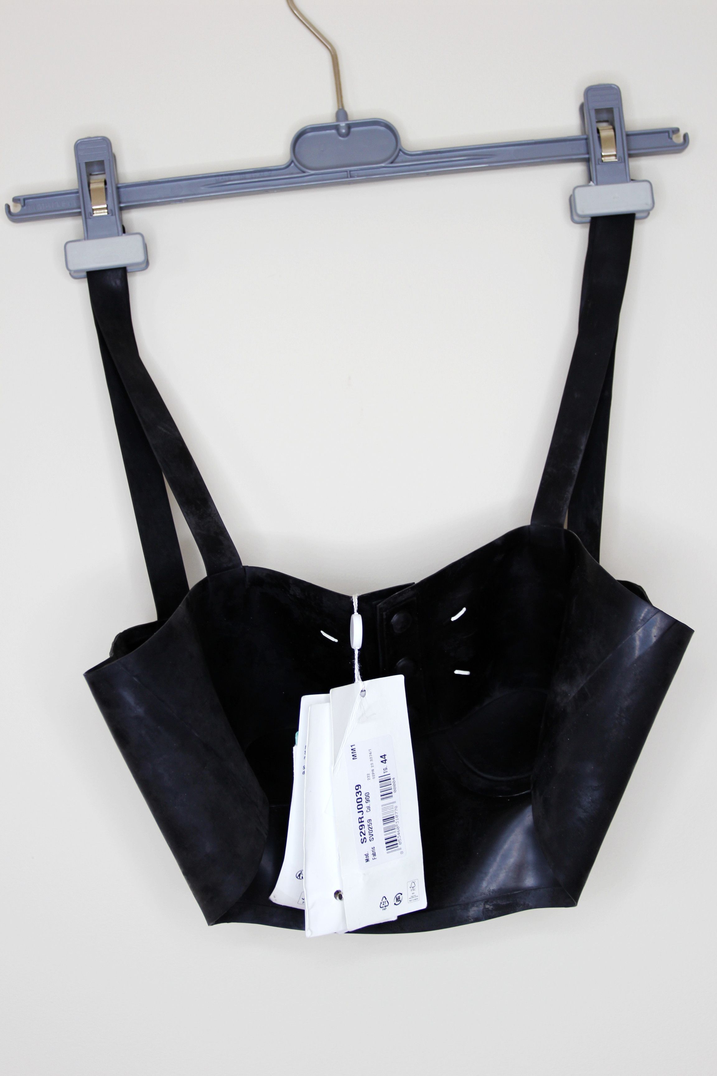 Maison Margiela BNWT AW23 MAISON MARGIELA LATEX BALCONETTE BRA 44 Size M / US 6-8 / IT 42-44 - 3 Thumbnail