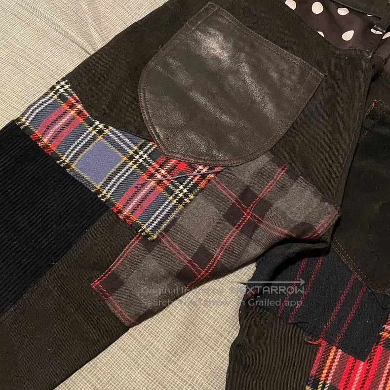 Junya Watanabe Junya Watanabe Patchwork Slim Denim Jeans. Size US 26 / EU 42 - 7 Thumbnail
