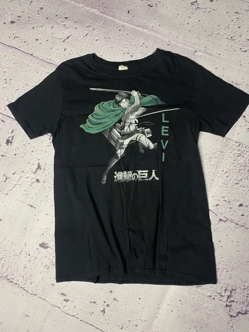 Other Attack On Titan Levi Anime Cartoon Black🕷️ Size US M / EU 48-50 / 2 - 1 Thumbnail