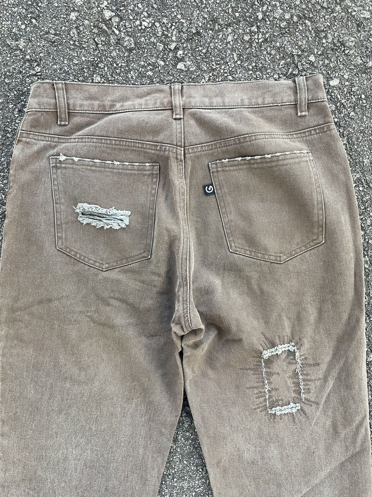 Japanese Brand × Seditionaries Straight Cut Distressed Denim Pant Size US 32 / EU 48 - 4 Thumbnail