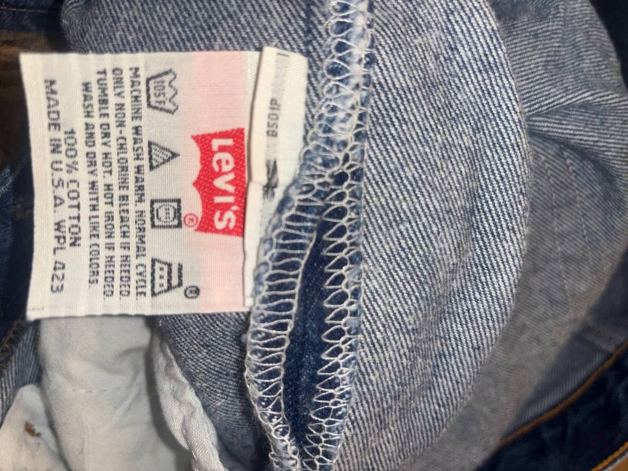 Levi's Vintage Levi's 501 Blue Jeans 80's and 90's Made in USA Size 29" - 12 Thumbnail