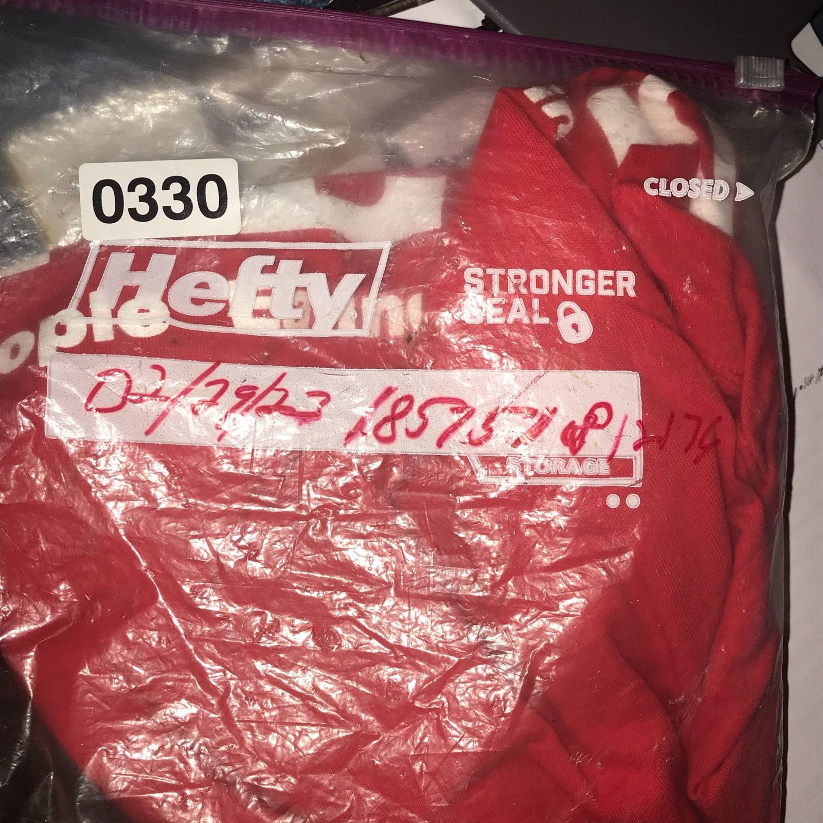 Gildan ARLINGTON JERKY PETA T-Shirt Men’s Adult M Red Short sleeved Size US M / EU 48-50 / 2 - 8 Thumbnail