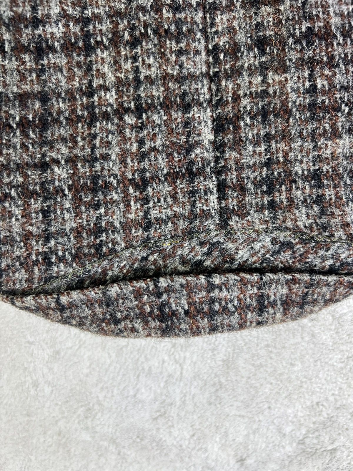 Harris Tweed Harris Tweed Pure Scottish Wool Blazer Brown Multi Check Size 40R - 6 Thumbnail