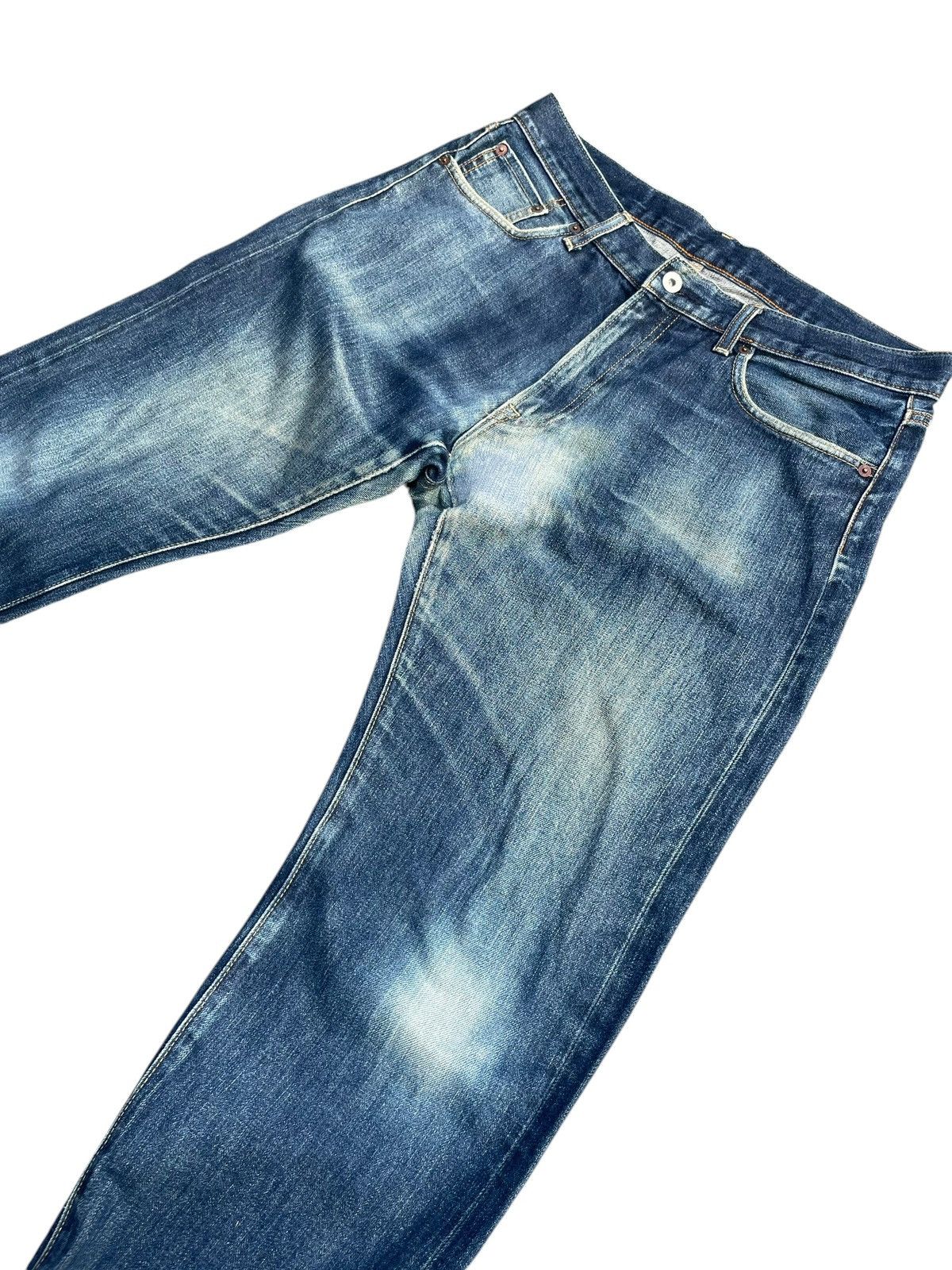 Japanese Brand × Uniqlo Uniqlo Selvedge Jeans Size US 35 - 2 Thumbnail