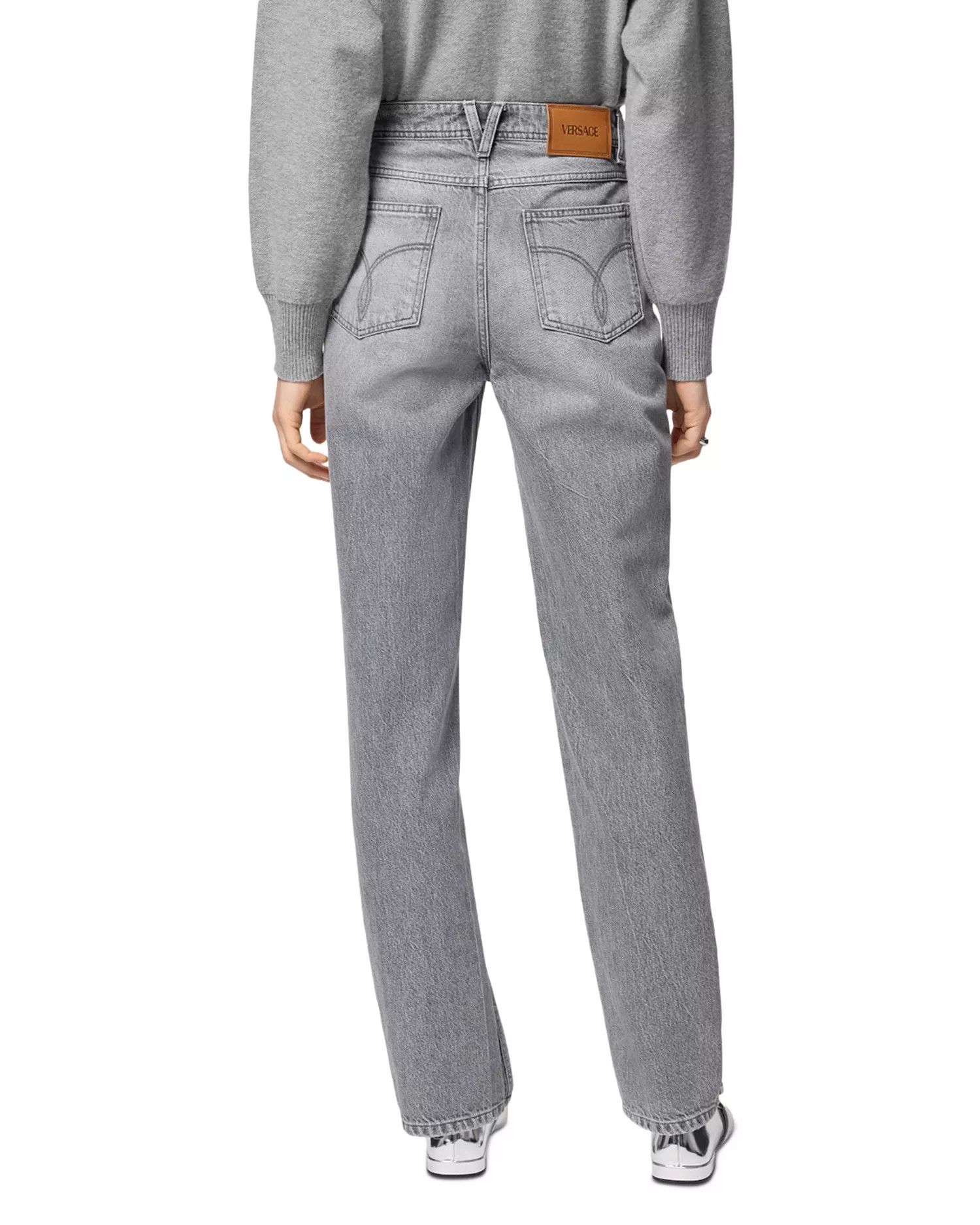 Versace o1y0226 Denim Pant in Gray Size 27" / US 4 / IT 40 - 3 Thumbnail