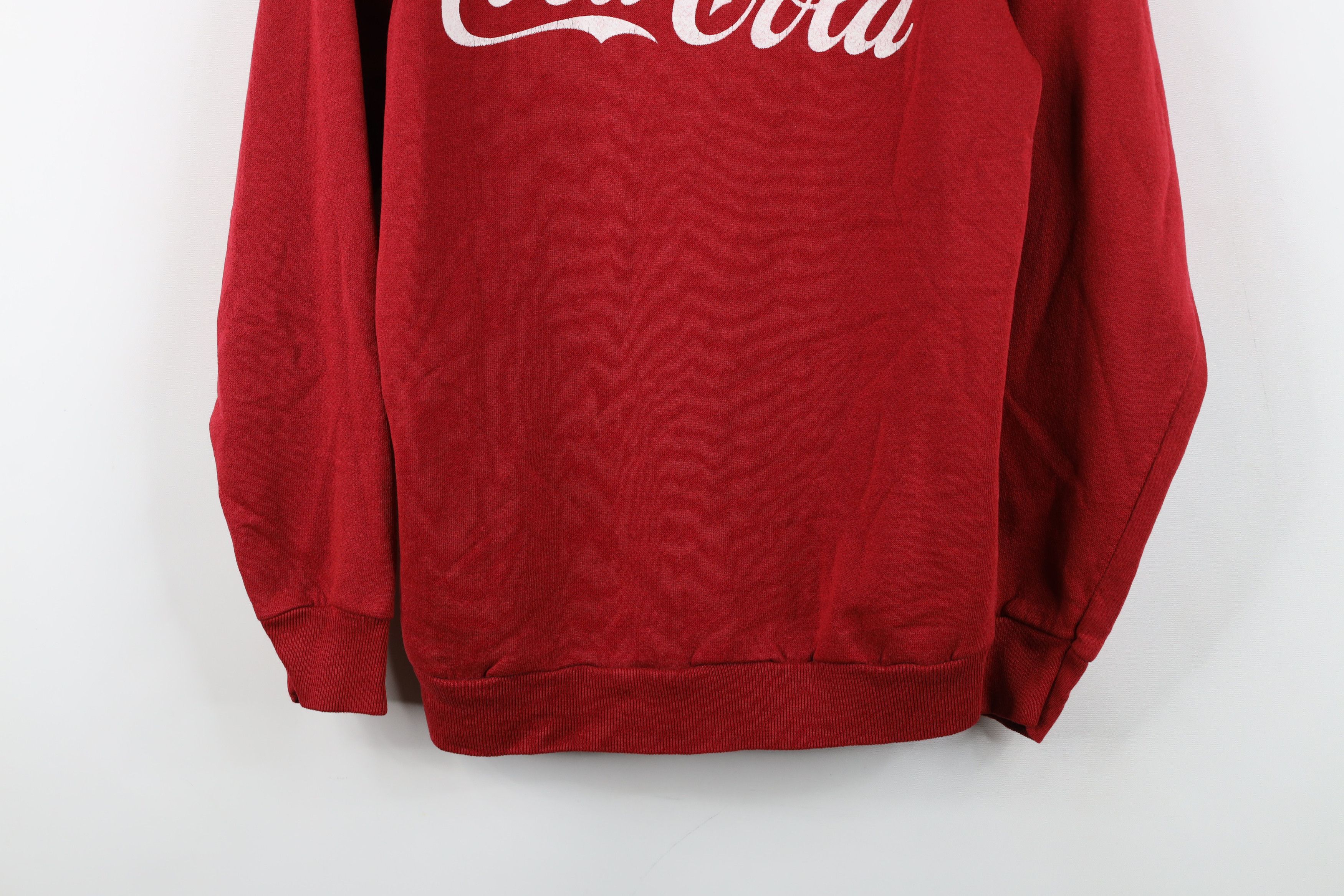 Vintage Vintage 70s 80s Coca Cola Script Crewneck Sweatshirt USA Size US M / EU 48-50 / 2 - 3 Thumbnail