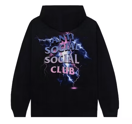 Anti social social club thunder hoodie hotsell