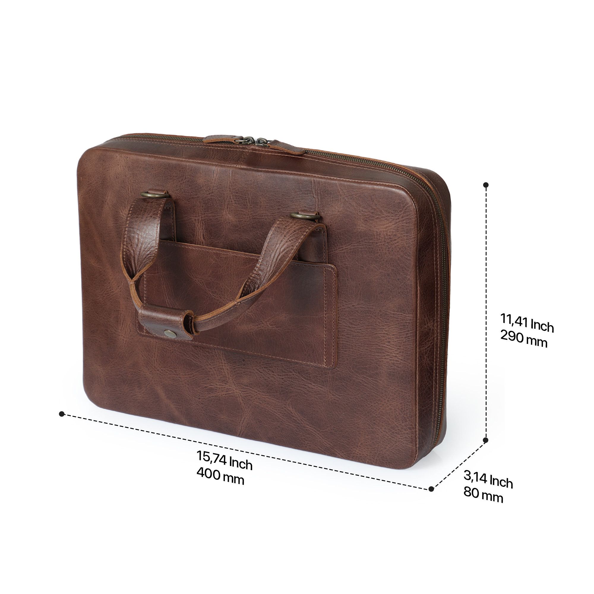 Japanese Brand Travel 16" Laptop Bag Briefcase Unisex Size ONE SIZE - 4 Thumbnail