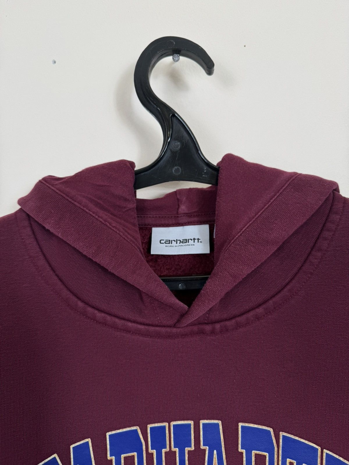 Carhartt Wip Carhartt WIP Hoodie Hooded Theory Sweat Burgundy Sz XL Size US XL / EU 56 / 4 - 7 Thumbnail