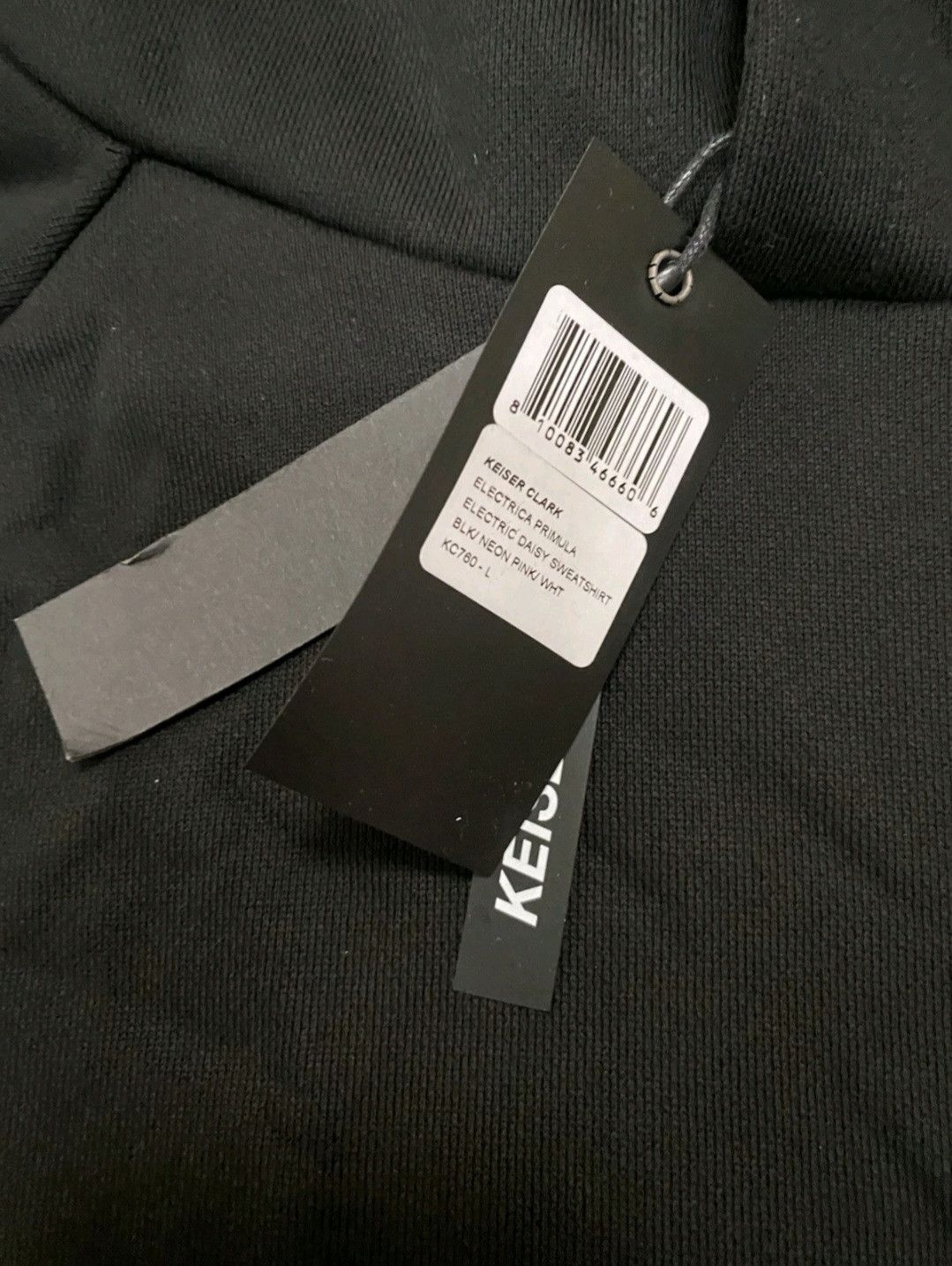 Keiser Clark KEISER CLARK Black Electric Daisy Hooded Sweatshirt MSRP$325 Size US L / EU 52-54 / 3 - 3 Thumbnail