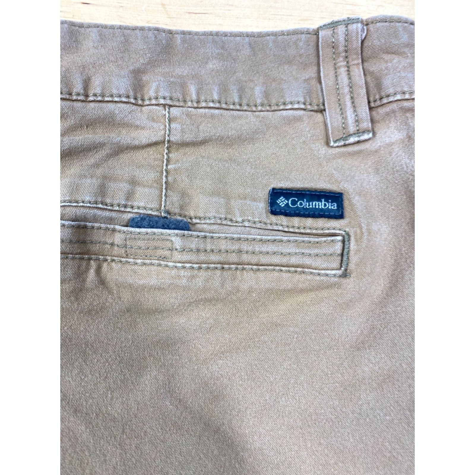 Vintage Columbia Mens Brown Shorts 38x10 Outdoor Casual Chino 38 Brown Mens Outdoors 4119 Size US 38 / EU 54 - 8 Thumbnail