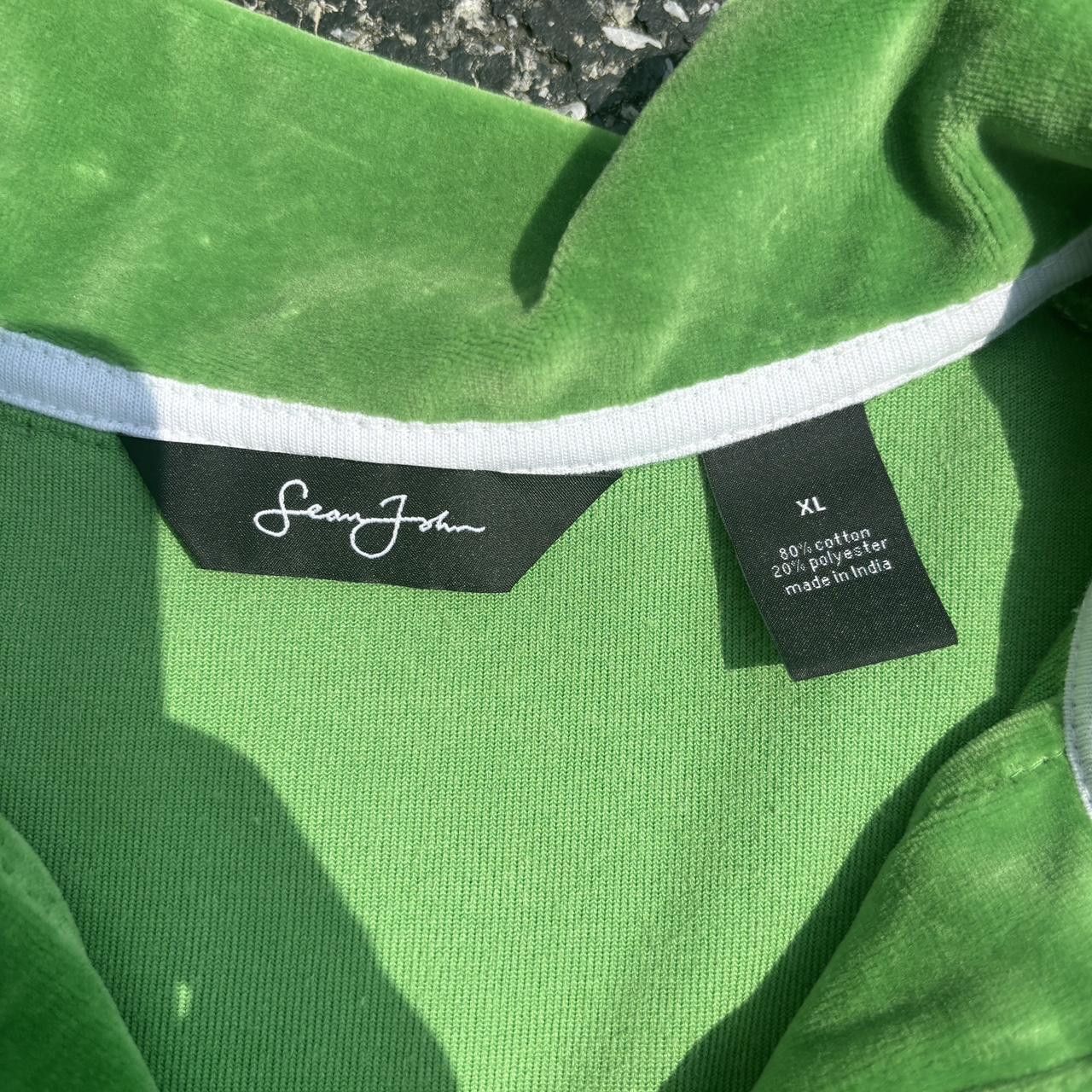 Sean John Vintage Y2K SeanJohn Track Jumper Green Sz XL Size US XL / EU 56 / 4 - 2 Thumbnail