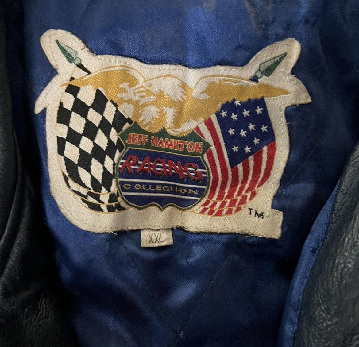 Other Vintage Jeff Hamilton Racing Collection Jacket Size US XXL / EU 58 / 5 - 2 Thumbnail
