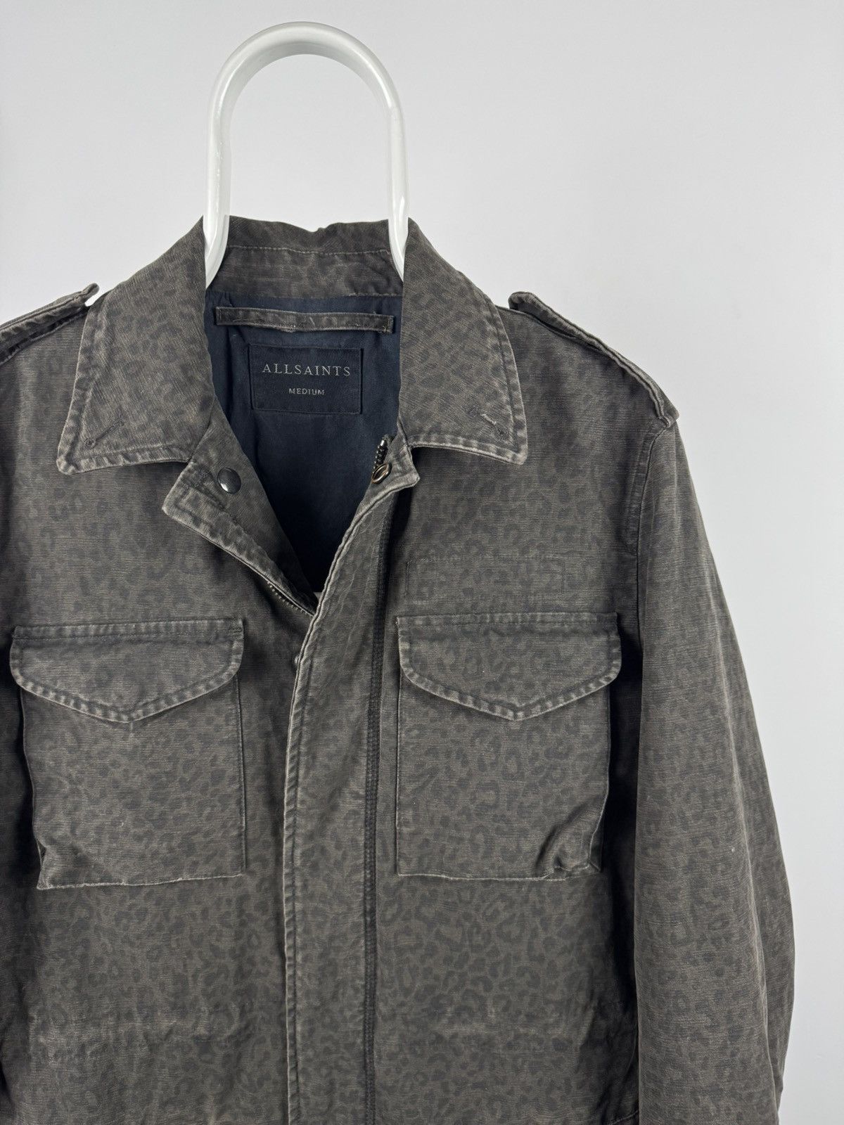 Allsaints All Saints Military Multipocket Strobek Jacket Size US M / EU 48-50 / 2 - 3 Thumbnail