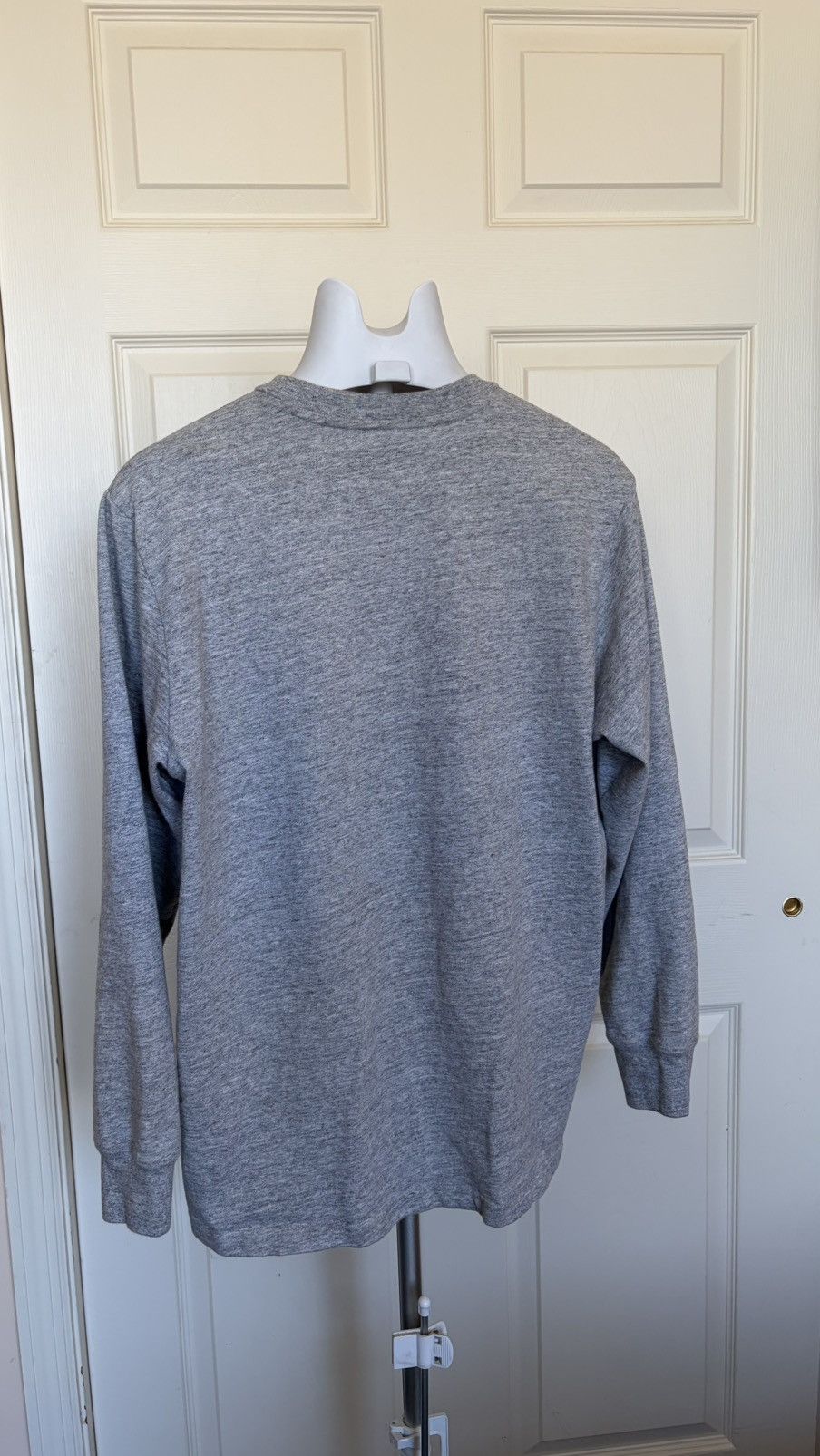 Supreme Supreme Reflective Logo Long Sleeve Grey Size L Size US L / EU 52-54 / 3 - 5 Thumbnail