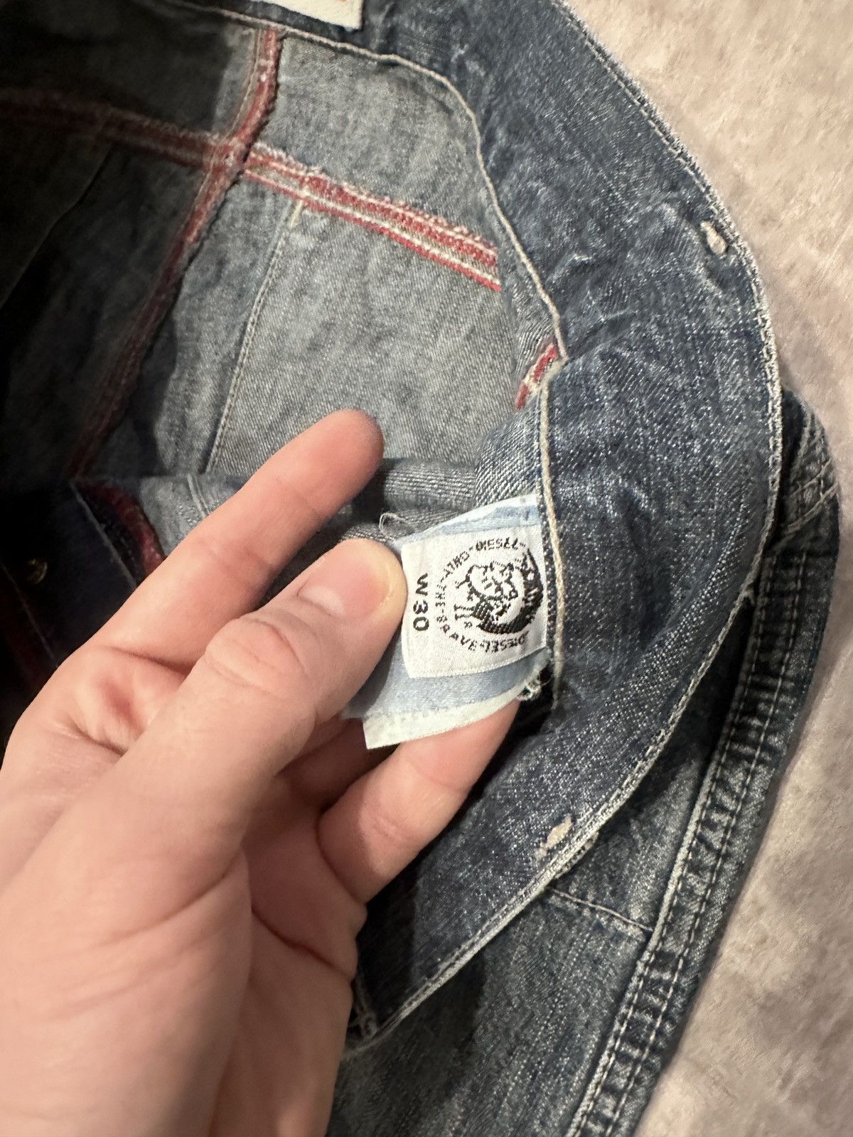 If Six Was Nine × Japanese Brand × Le Grande Bleu (L.G.B.) Vintage Opium LGB IfSixWasNine Style Diesel Denim Jeans Size US 30 / EU 46 - 6 Thumbnail