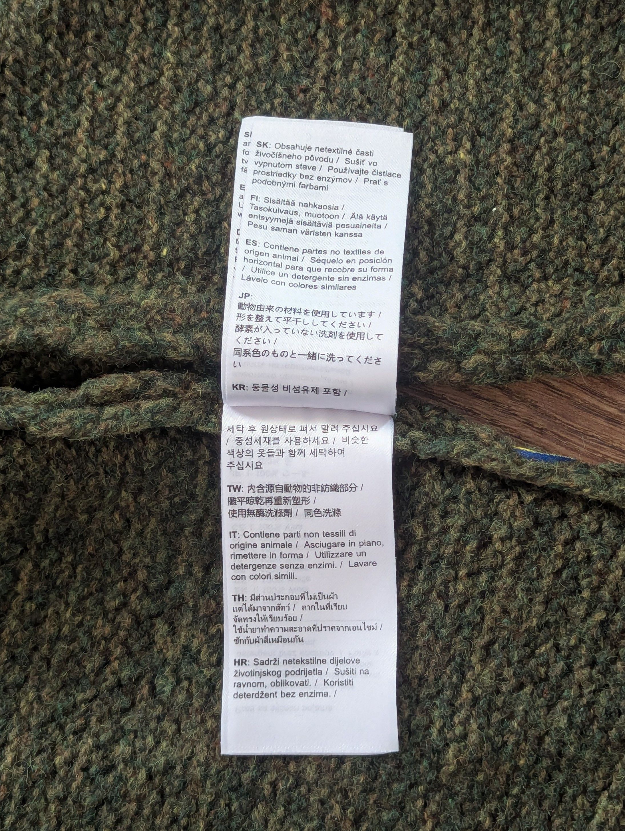 Fjallraven FJALLRAVEN 89775 Ovik Structure Sweater M 100% Wool Outdoor Size M / US 6-8 / IT 42-44 - 11 Thumbnail