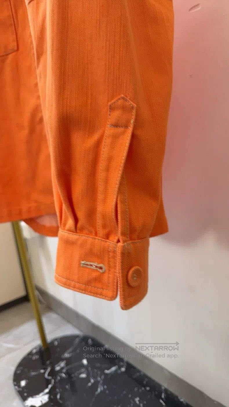 Fendi Fendi Embroidered Logo Work Jacket with Zipper Size US L / EU 52-54 / 3 - 8 Thumbnail