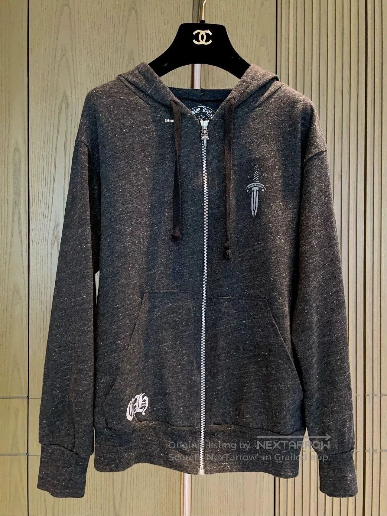 Chrome Hearts Chrome Hearts Silver Zip Hoodie. Size US S / EU 44-46 / 1 - 4 Thumbnail