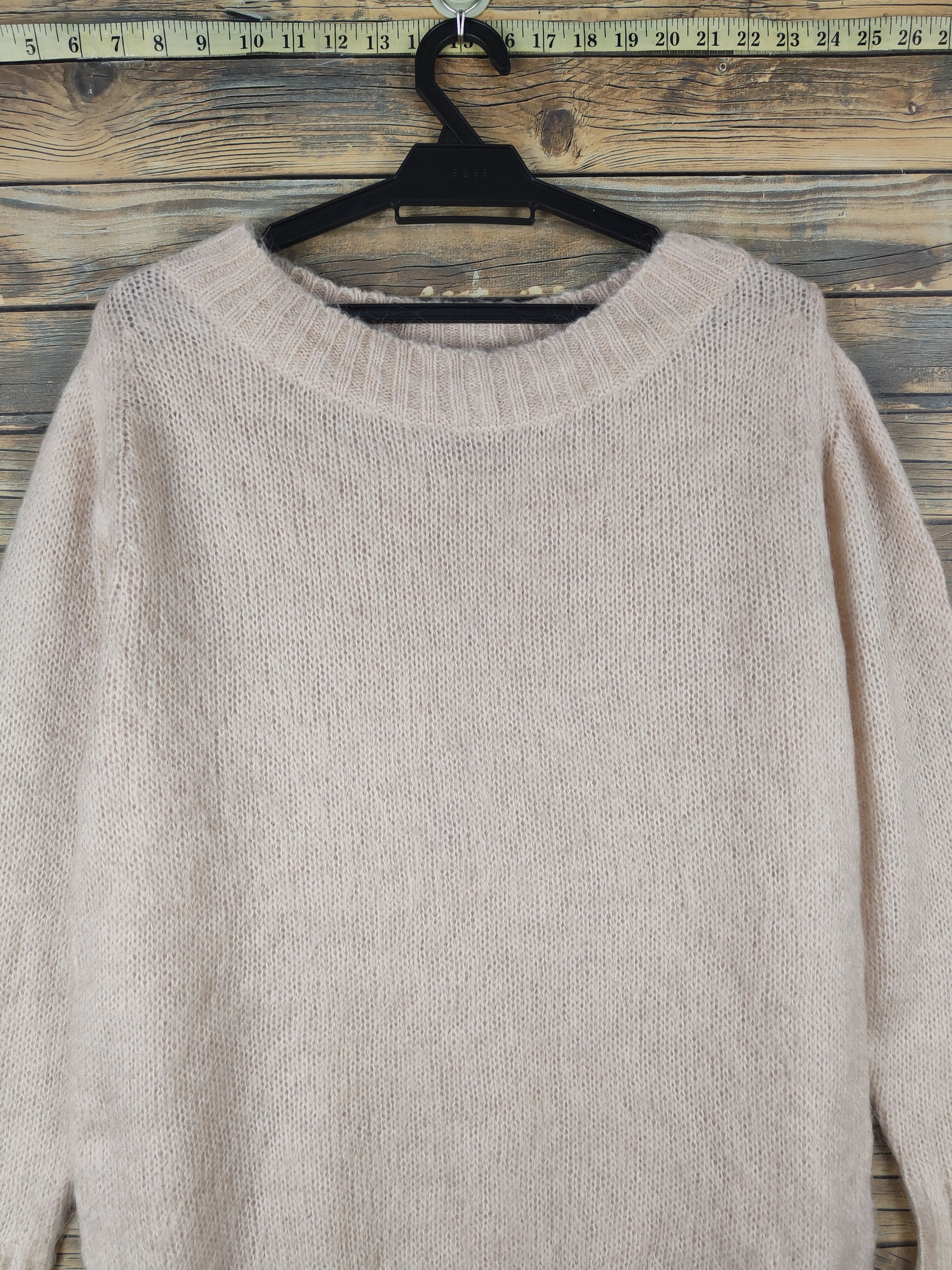 Global Work × Vintage Global Work Light Orange Knitwear Sweatshirts #W1525 Size US L / EU 52-54 / 3 - 2 Thumbnail