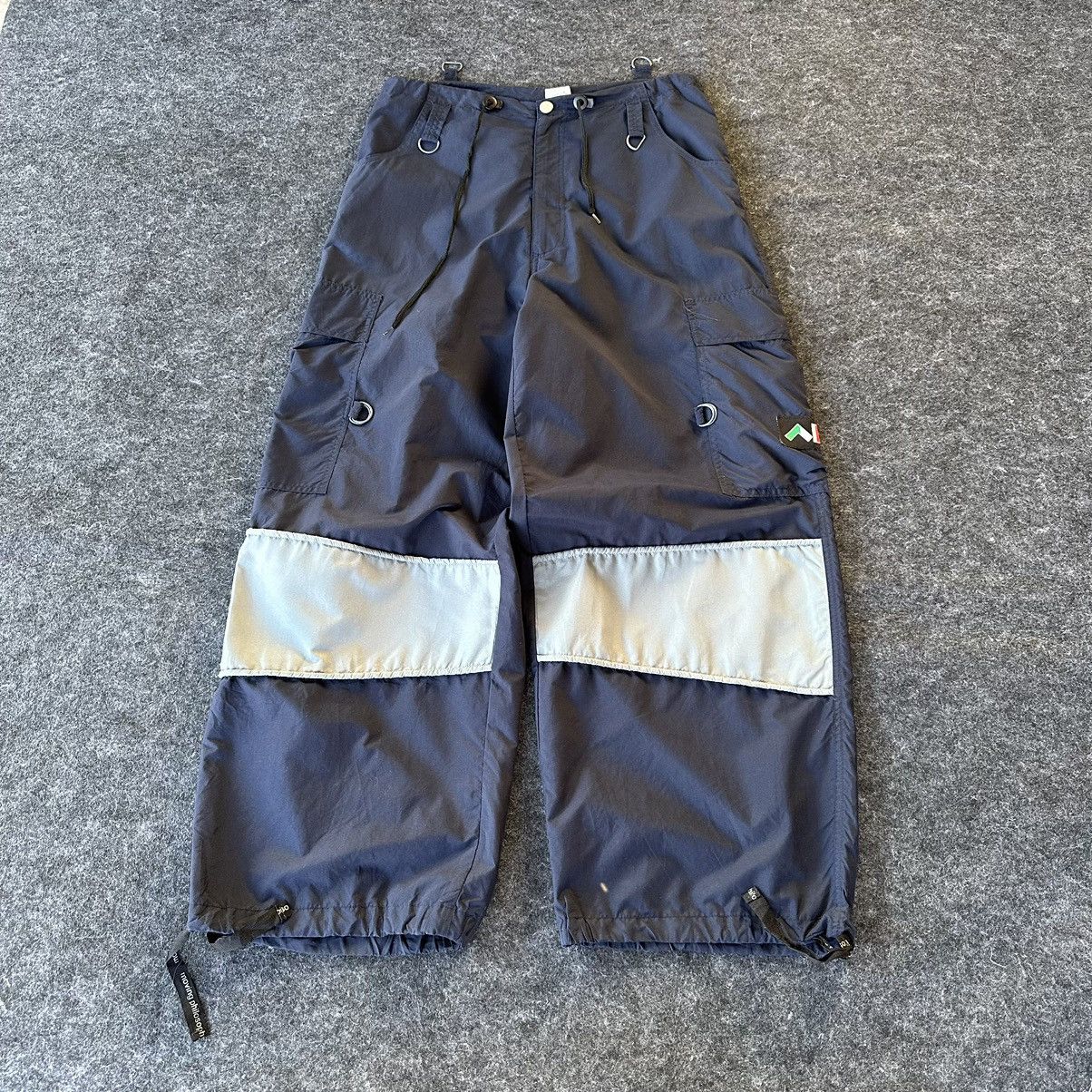 Vintage Vintage Anniluce Italy Hip Hop Baggy Nylon Pant D562 Size US 34 / EU 50 - 1 Thumbnail