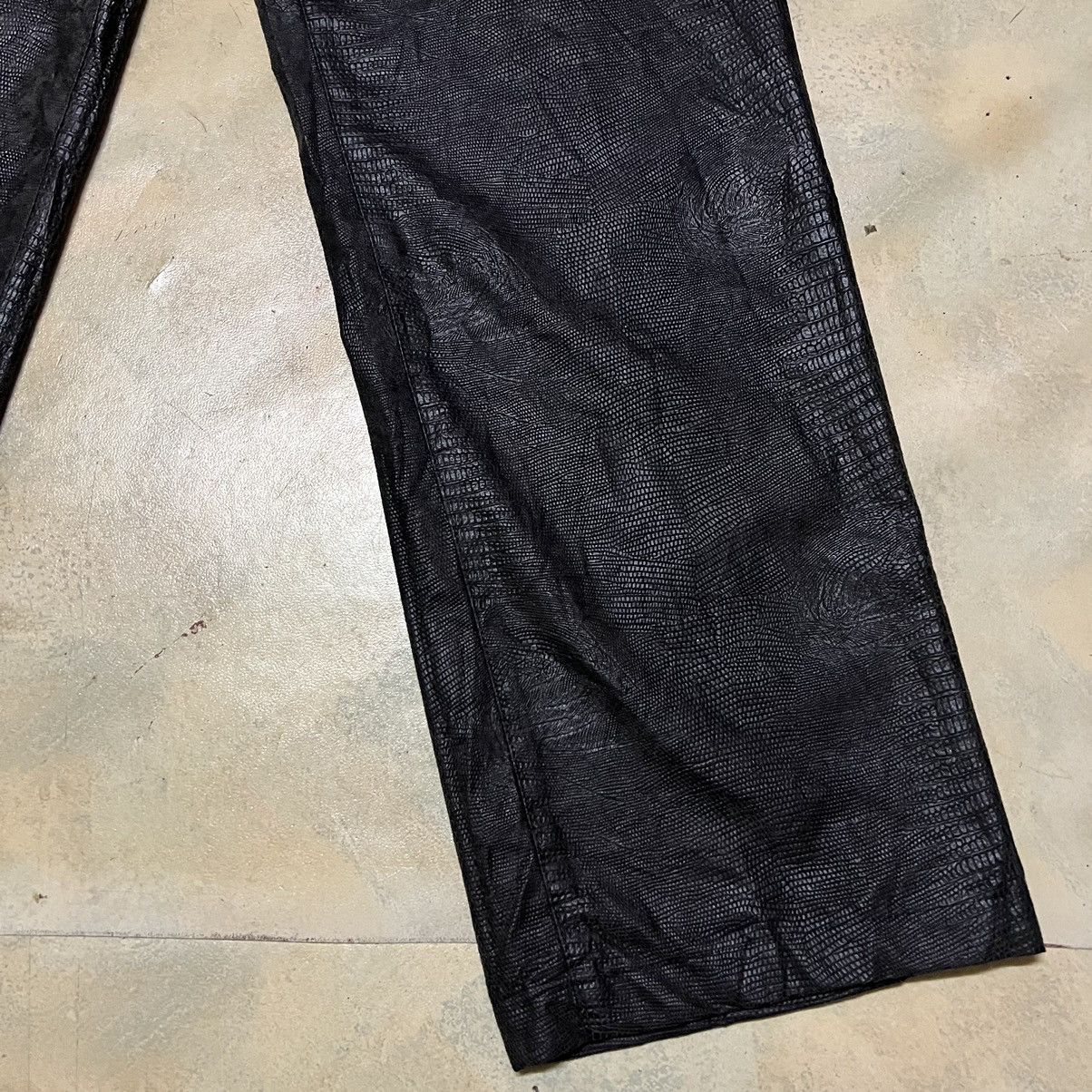 Japanese Brand Japanese Brand Leather Biker Pants Size US 30 / EU 46 - 5 Thumbnail