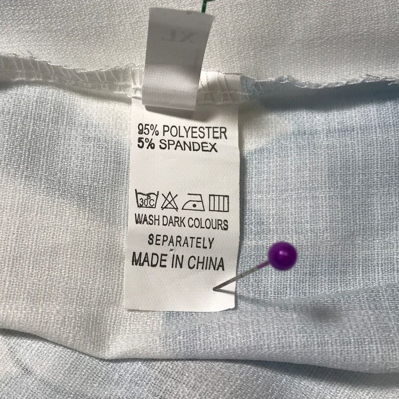 Other Floral Round Neck Button-Up Short Sleeve Blouse XL Size XL / US 12-14 / IT 48-50 - 4 Thumbnail